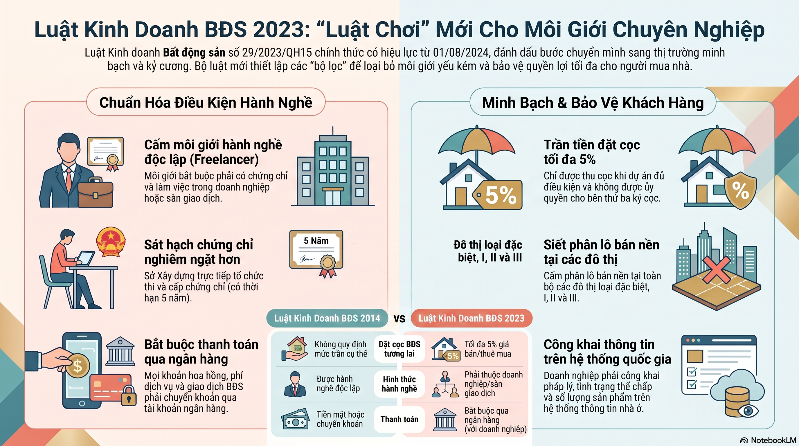 Những Điểm Mới Của Luật Kinh Doanh BĐS 2023 Môi Giới Bắt Buộc Phải Biết